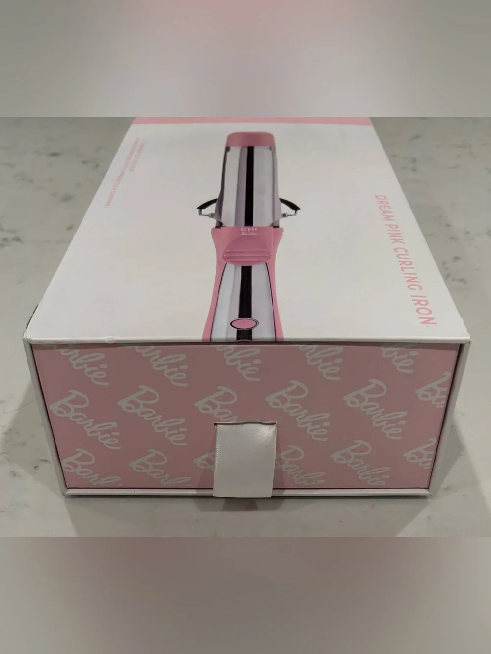 CHI x Barbie Dream Pink Curling Iron, 1 1/4”, 1.25”, Titanium, New Open Box